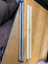 Teledyne Post 38CT-650 Metr Tri Ruler Draftng Enginrng + Pacific Arc 3120 LB