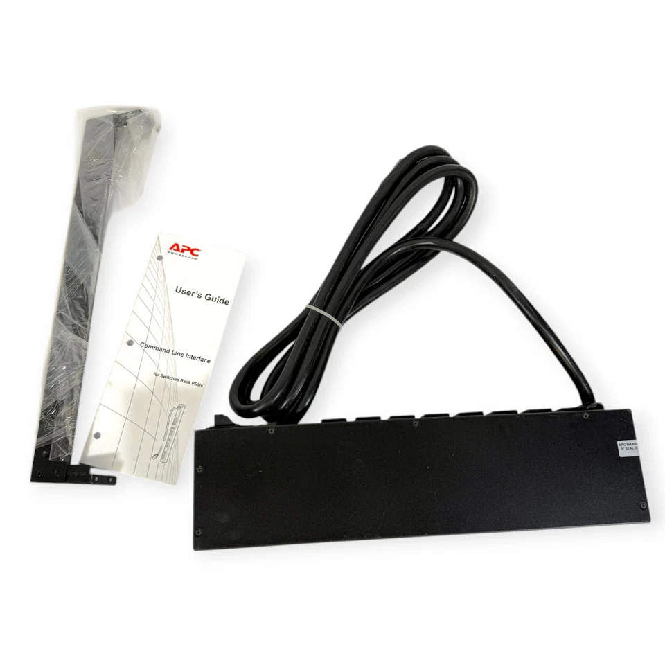 APC AP7902 Switched Rack PDU Power Distribution Unit 120V 30A 16x 5-20 Outlets - Image 3 of 4