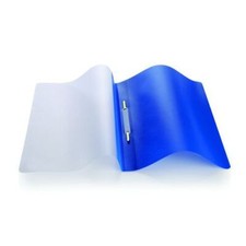 Initiative Polypropylene Report File With Clear Cover A4 Pack 25 Blue/Black