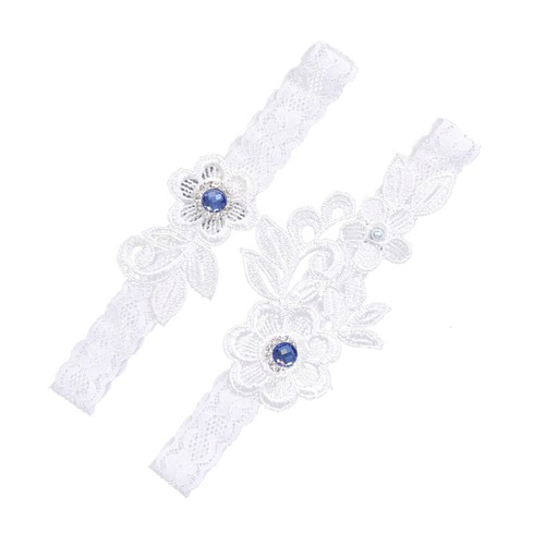Jarretière Dentelle Barbara Couleur Ivoire Taille 2 - Neuf Avec étiquettes - FR2