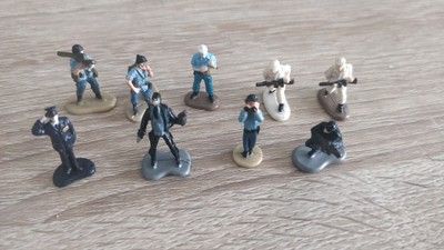 Figurine 3D Peddinghaus 1/72 - Cuisine De Camp Allemande + 9 Soldats - Résine à Couler