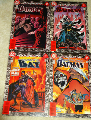 1996 DC Comics Batman Vol 1, #529, Contagion Crossover- Det. #695,696, Shadow 49