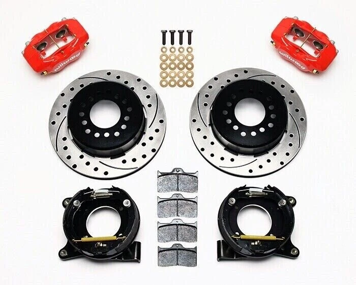 Wilwood 140-10094-DR for P/S Park Brake Kit Chevy C-10 2.42 Offset 5-lug - Image 2 of 4