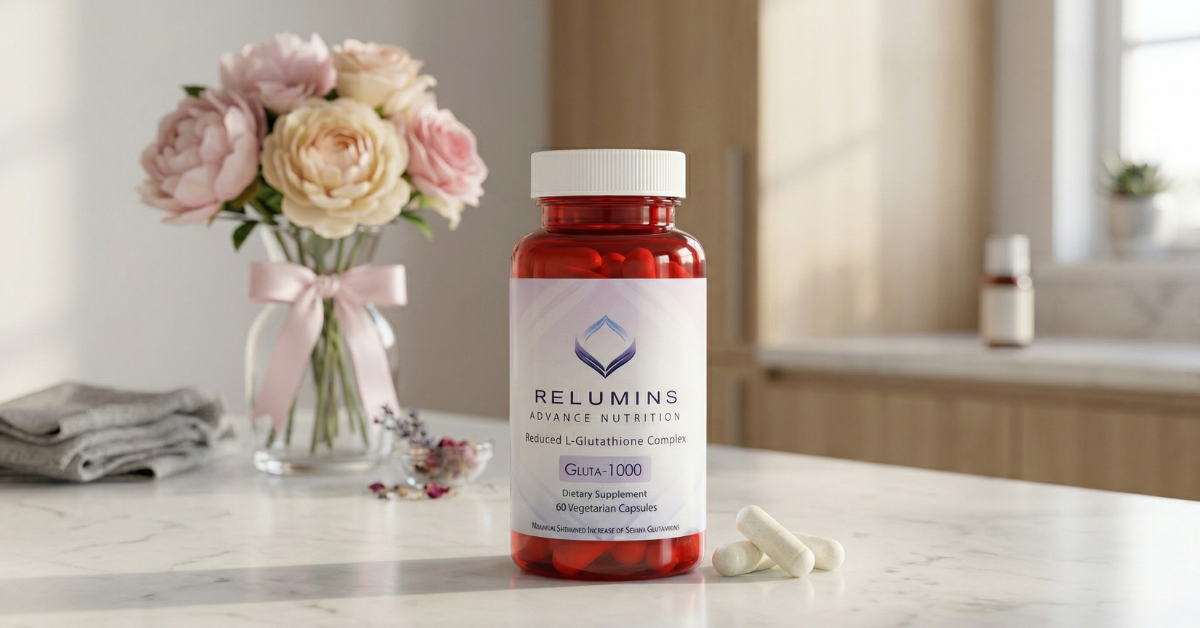 Relumins L Glutathione 1000mg Supplement Complex Nourished Skin 60 caps x 3  btls