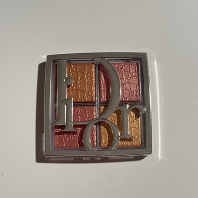 Dior Backstage Glow Maximizer Palette 005 Sunlit Amber Glow Imperfect