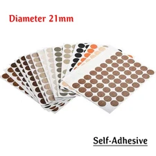 Self-Adhesive Screw Cap Cover Nail Hole Stickers Furniture Protector 54Pcs/Sheet