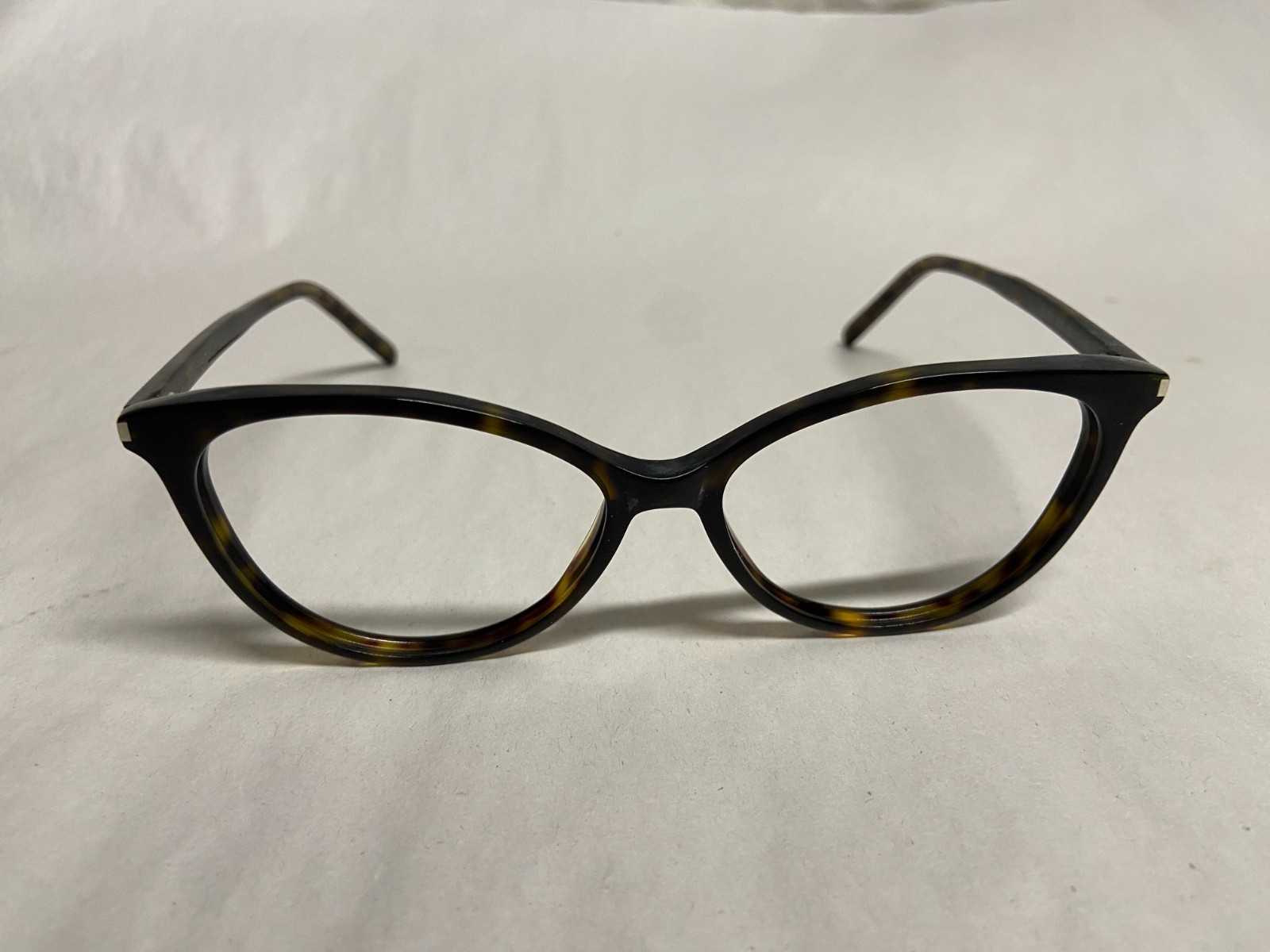 Occhiali da vista Saint Laurent DONNA SL261 002 avana usura pesante