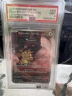 Pokémon TCG Team Rockets Meowth Card 203/182 PSA 9