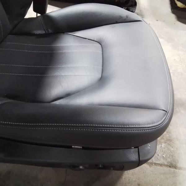 2017 MASERATI GHIBLI Black Leather Passenger Right Side Front Seat  Trim NA OEM 