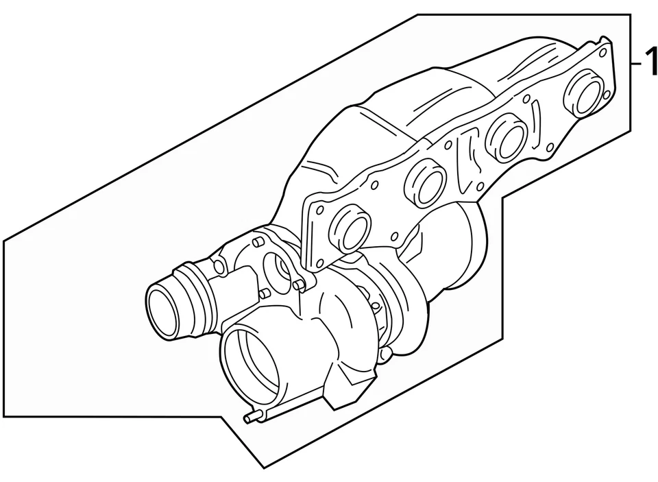 Bmw X1 2013-2015 turbocompresor turbo cargador supercargador YXZJW Foto 4 de 4
