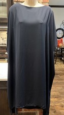 J Jill Wearever Collection Tunic Dress Blue Sheer Overlay Lagenlook Women’s M