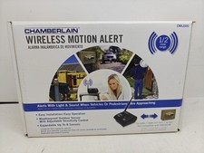 Chamberlain Wireless Motion Alert CWA2000 1/2 Mile Motion Sensor Alarm Used