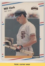 1988 Fleer Will Clark #78 READ b5y