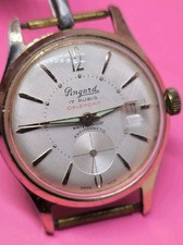 Calendario Vintage PINGARD 17 Rubini Impermeabile Antimagnetico Swiss Made.In Riparazione     