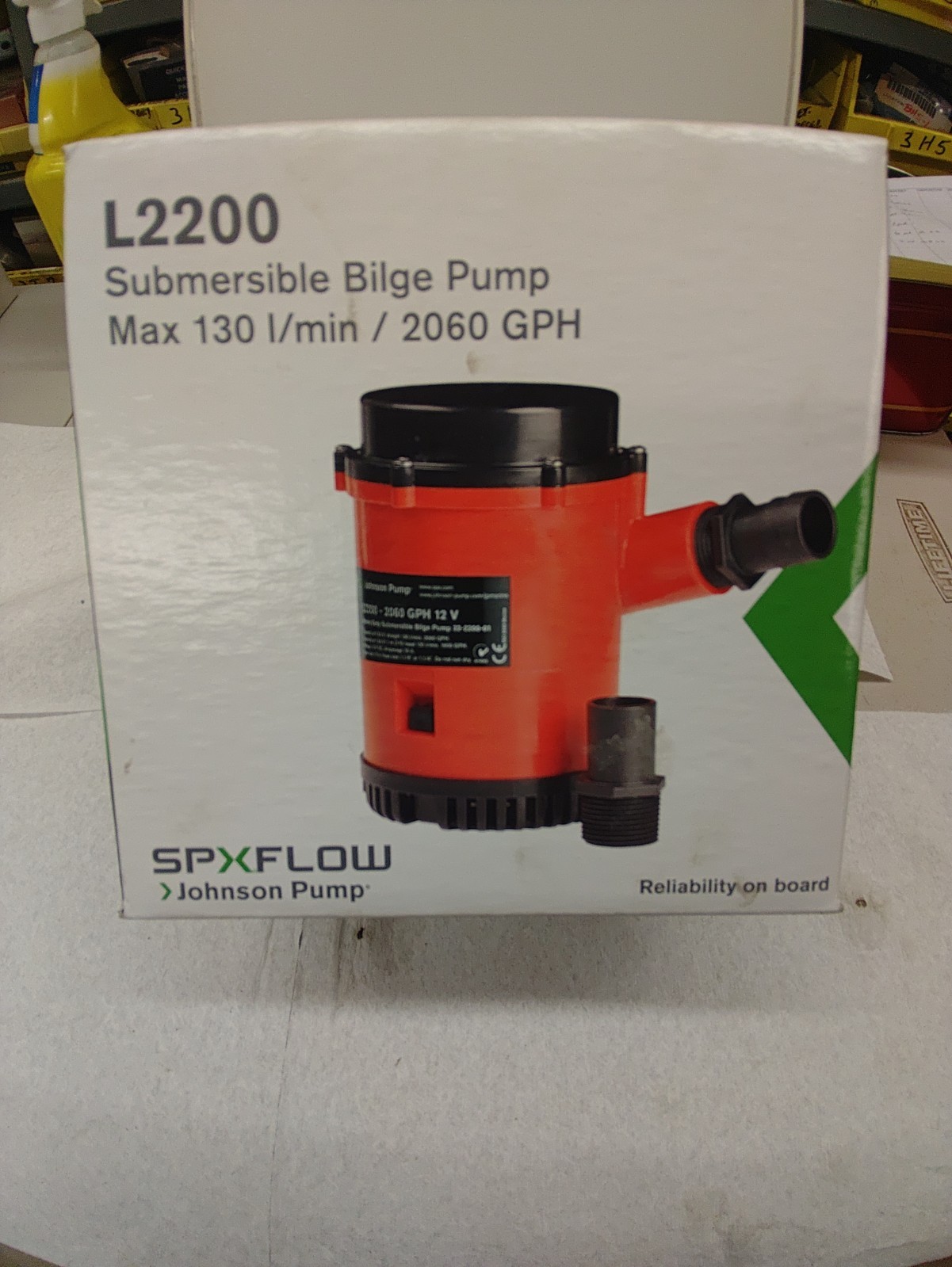Johnson L2200 12 volt Bilge Pump