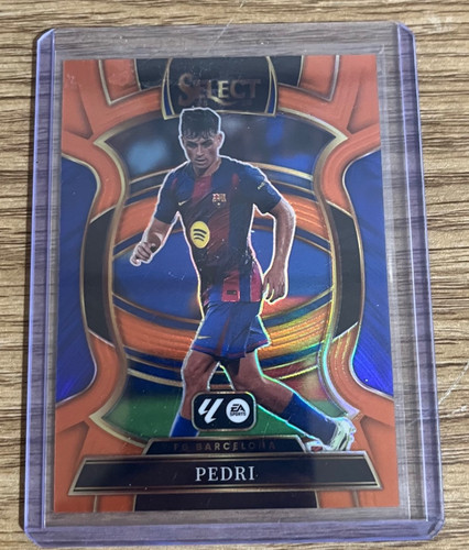 Panini Select La Liga Soccer 2025-26 Pedri FC Barcelona Refractor Prizm 14/75
