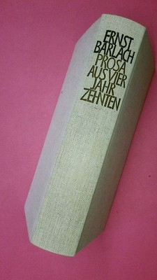 228977 Ernst Barlach PROSA AUS 4 JAHRZEHNTEN ein selbsterzähltes leben HC