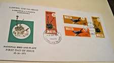 Malta 1971 Plants & Birds of Malta on FD cover...0a