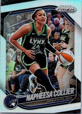 2025 NAPHEESA COLLIER PANINI PRIZM WNBA #8 SILVER SP CARD MINNESOTA LYNX