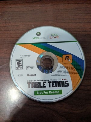 Table Tennis (Microsoft Xbox 360) NO TRACKING - DISC ONLY 5841