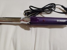 Conair Hot Curling Irons Purple Sparkle handle CD22WRS