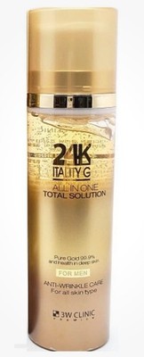 3w Clinic Premium Revitality 24K Gold Total Soultion Fro men 150ml anit aging