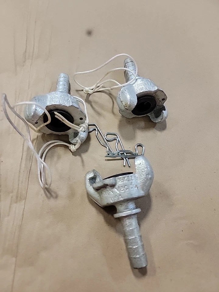 Lot of 3 Dixon Coupling 3/4" Air King Chicago AM1 1/2" Hose Barb NEW - Image 3 of 4
