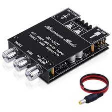 ZK-1002T 2.0 Channel Bluetooth 5.0 Amplifier Board 200W HiFi Black3 ZK-1002T