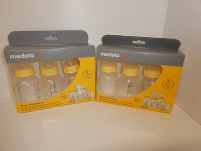 Medela Breast Milk Bottle Set 87131 6 Pack 5 oz Slow Flow BPA Free Sealed Box