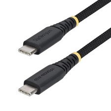 StarTech.com 6ft 1.8m USB-C Charging Cable, 60W 3A PD, 6 ft, Black