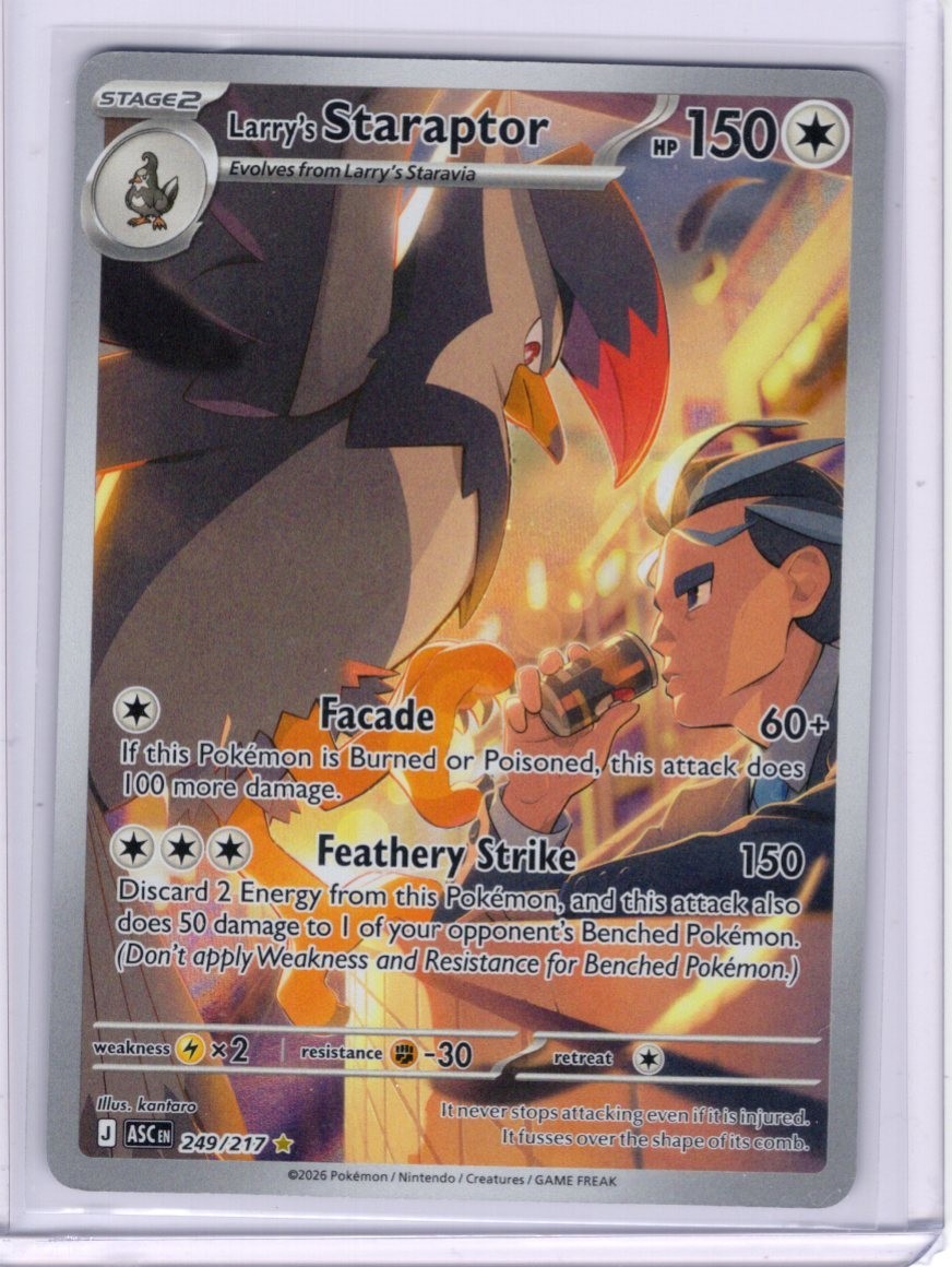 Larry's Staraptor 249/217 Me: Ascended Heroes Holo