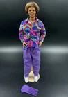 Vintage 1991 Totally Hair Ken Doll Groovy Pink Purple Outfit With Shoes & Comb