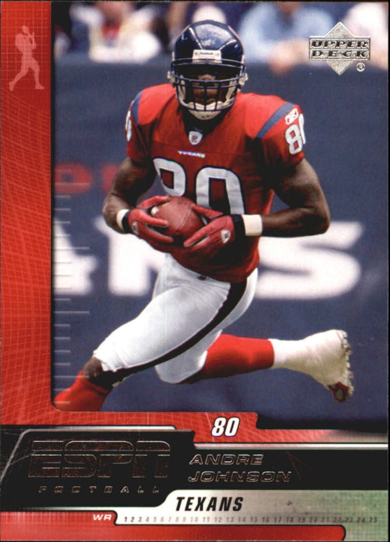 2005 Upper Deck ESPN #40 Andre Johnson - FB