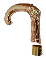 New Solid Brass Designer Handle   Victorian Vintage for Wooden Walking Cane