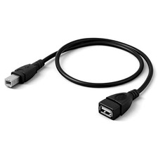 USB A to USB B Adapter Cable USB A Female to B Male 2.0 Converter Cord -B to