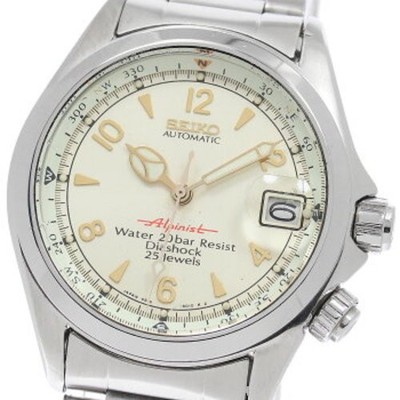 Seiko Alpinist Ivory Men's Watch - SCVF007 for sale online | eBay