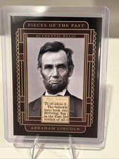 Pieces of the Past Relic - Abraham Lincoln