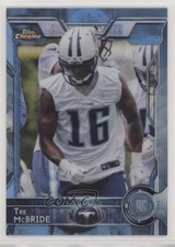 2015 Topps Chrome Rookies Blue Wave Refractor Tre McBride #196 z6b