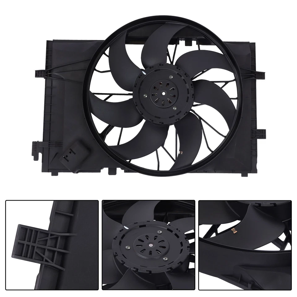 Radiator Cooling Fan Assembly For Mercedes-Benz C350 CLK350 2006-2009 623280 - Image 4 of 4