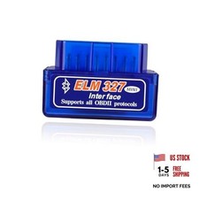 OBDII Car Auto Diagnostic Scanner, ELM327 Automotivetooth Scan Tool 1 PCS Blue