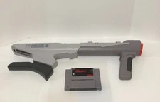 Super Nintendo SNES Super Scope 6 Light Gun with Game (Untested) SNS