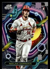 2023 Topps Cosmic Chrome #16 Nolan Gorman Rookie St. Louis Cardinals