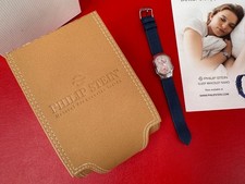 Philip Stein Teslar Mother Of Pearl Signature Collection Watch New Batteries