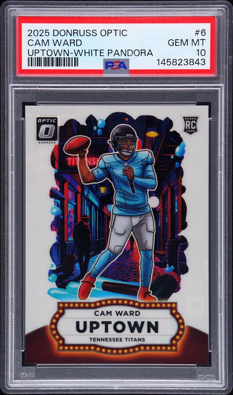 Cam Ward Panini Donruss Optic Uptown #6 White Pandora