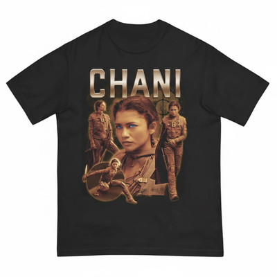 Cinematic Desert Sci-Fi Muse Heartthrob Graphic T Shirt