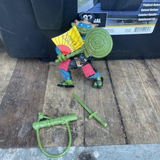 Vintage Playmates TMNT 1990 Leo The Sewer Samurai Action Figure Complete 