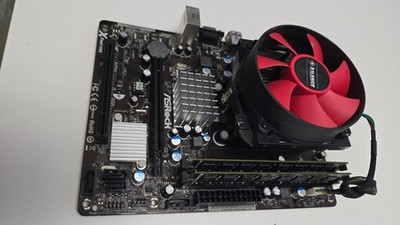 ASRock 960GM-VGS3 FX + AMD FX-6300 + 4GB DDR3   FAULTY / FOR PARTS / NO POST