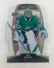 2019-20 Upper Deck Allure #8 BEN BISHOP White Rainbow Die-Cut parallel NM/M