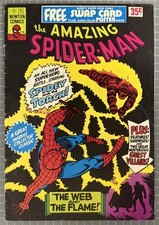 🔑THE AMAZING SPIDER-MAN #7 [NEWTON COMICS] AUSTRALIAN 1ST APP LIVING BRAIN 1975