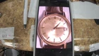 1960,S Vintage OMEGA Seamaster Automatic ROSE GOLD BEZEL